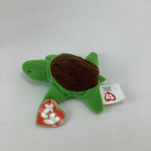 Ty Vintage Speedy the Turtle Teenie Beanie Baby McDonald's plush toy w/ tags